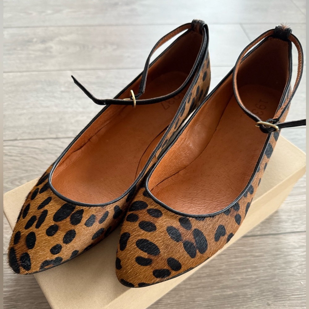 NWB Madewell Mini Wedge Ankle strap  sz 9M